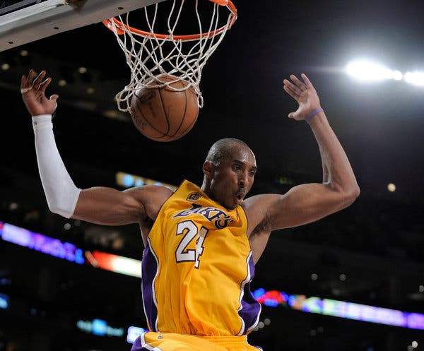 Sanat mahtavalta koripalloilijalta Kobe Bryantilta